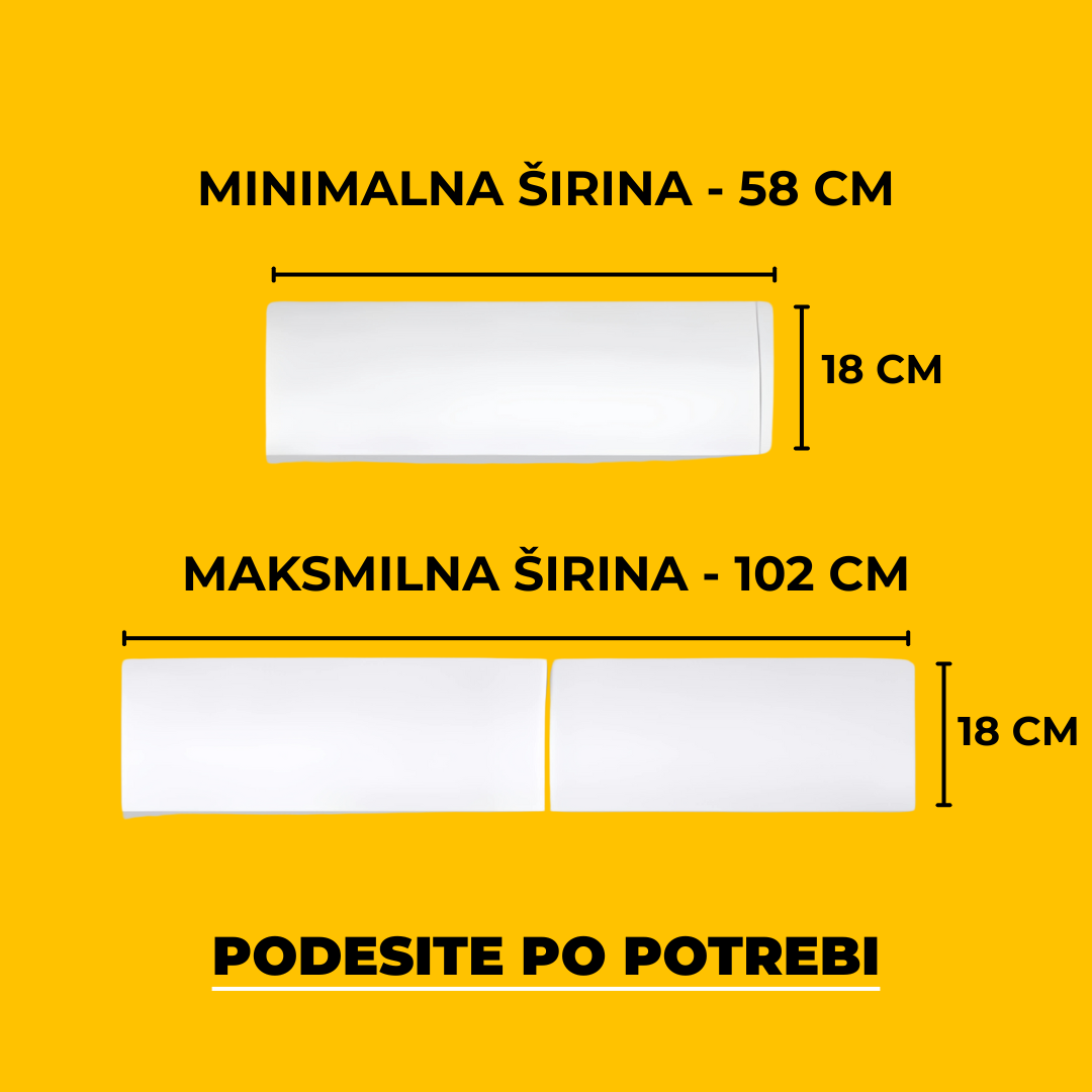 Podesivi usmerivač vazduha za klimu
