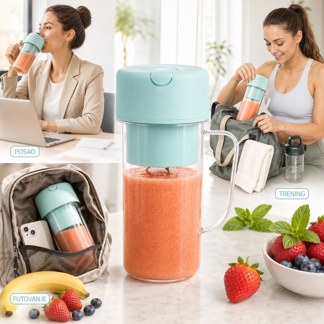 BLENDZY™ - Prenosni Blender Za Smoothie, Šejkove i Sokove