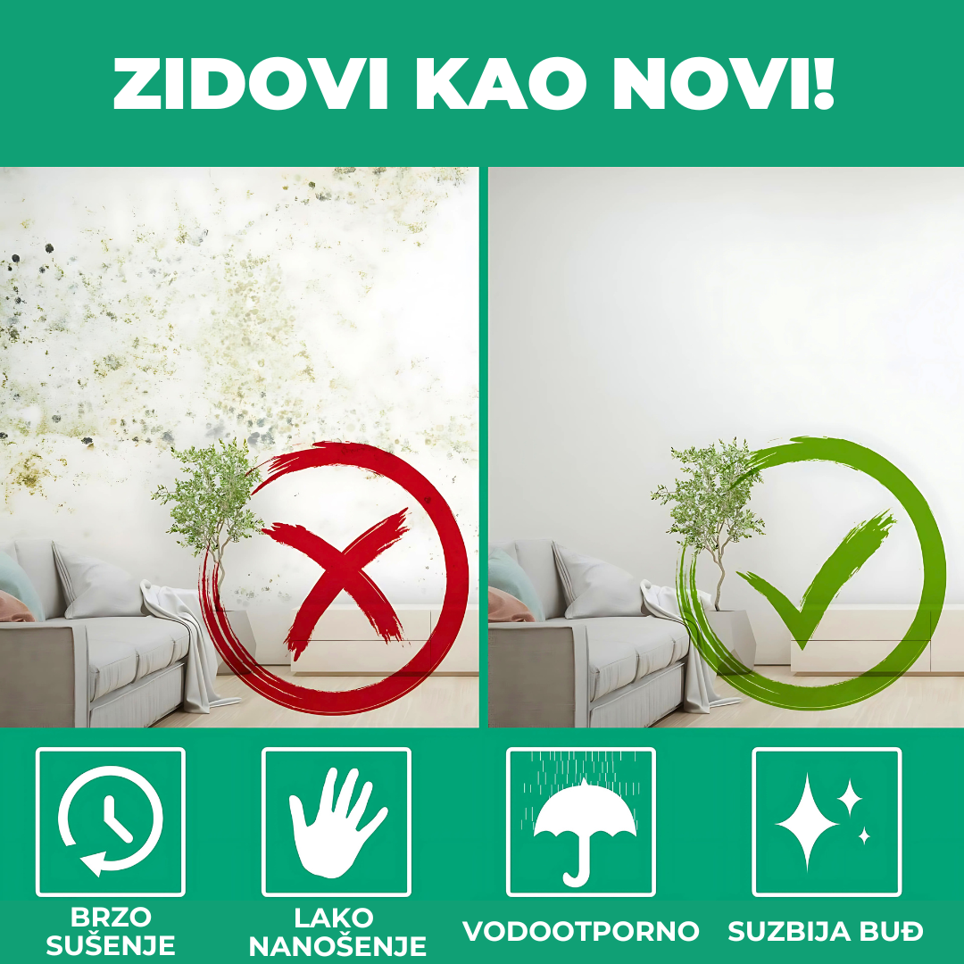 Pasta za Brzu Popravku Zida 1+1 Gratis