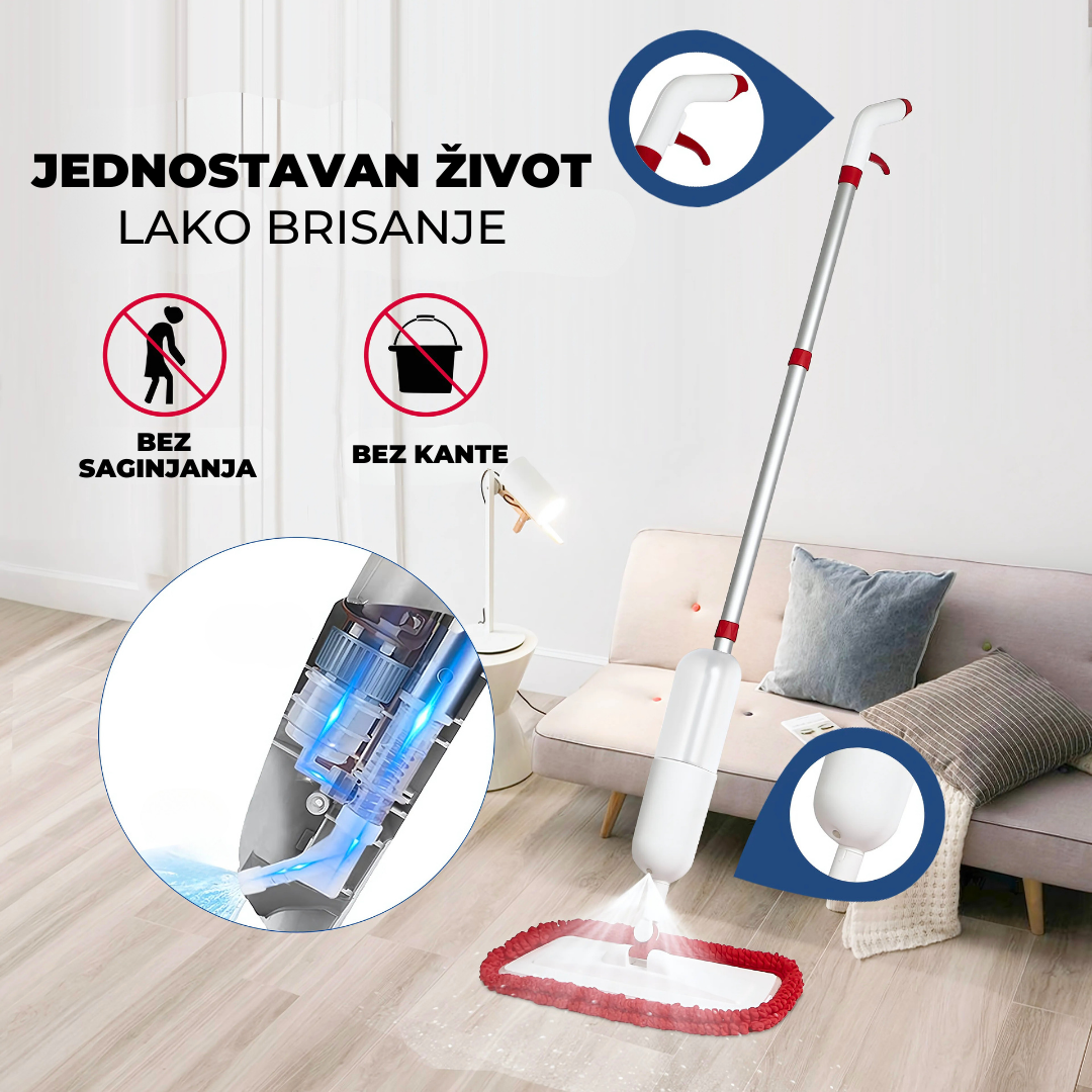 Mop Sprej Čistač sa Raspršivačem