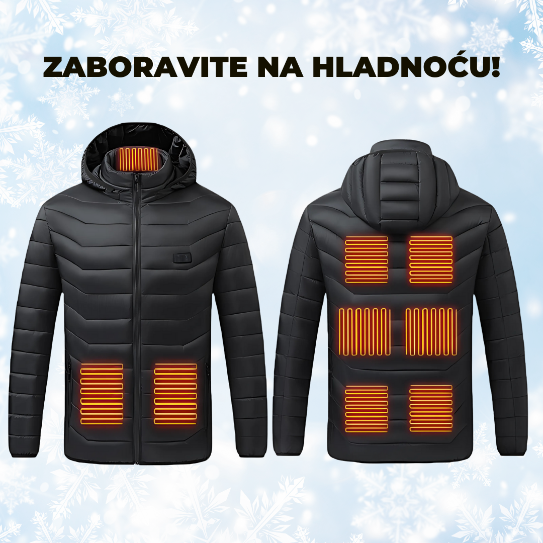 Jakna sa grejačima + baterija gratis