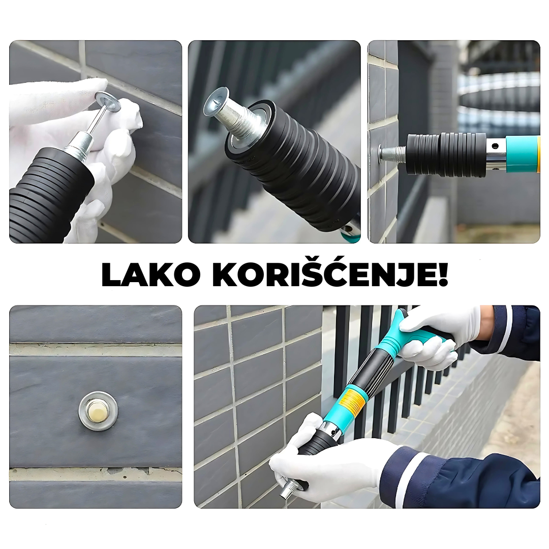 Pištolj za eksere + 100 eksera gratis (PRO Model)
