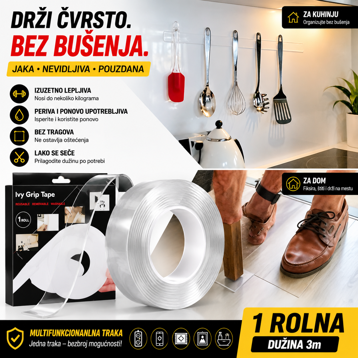 grip dvostrana traka