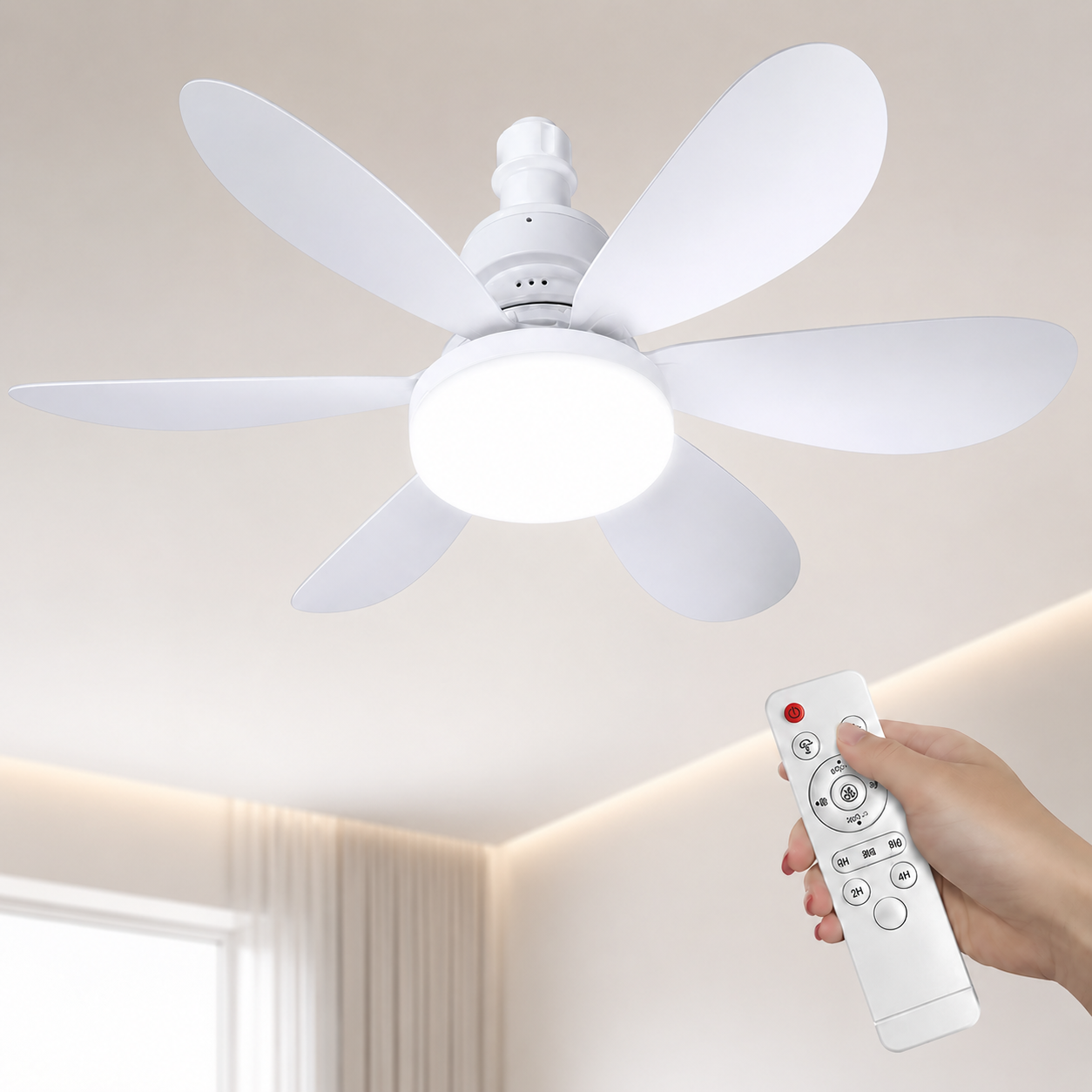 UNIVERZALNI PLAFONSKI VENTILATOR SA SVETLOM