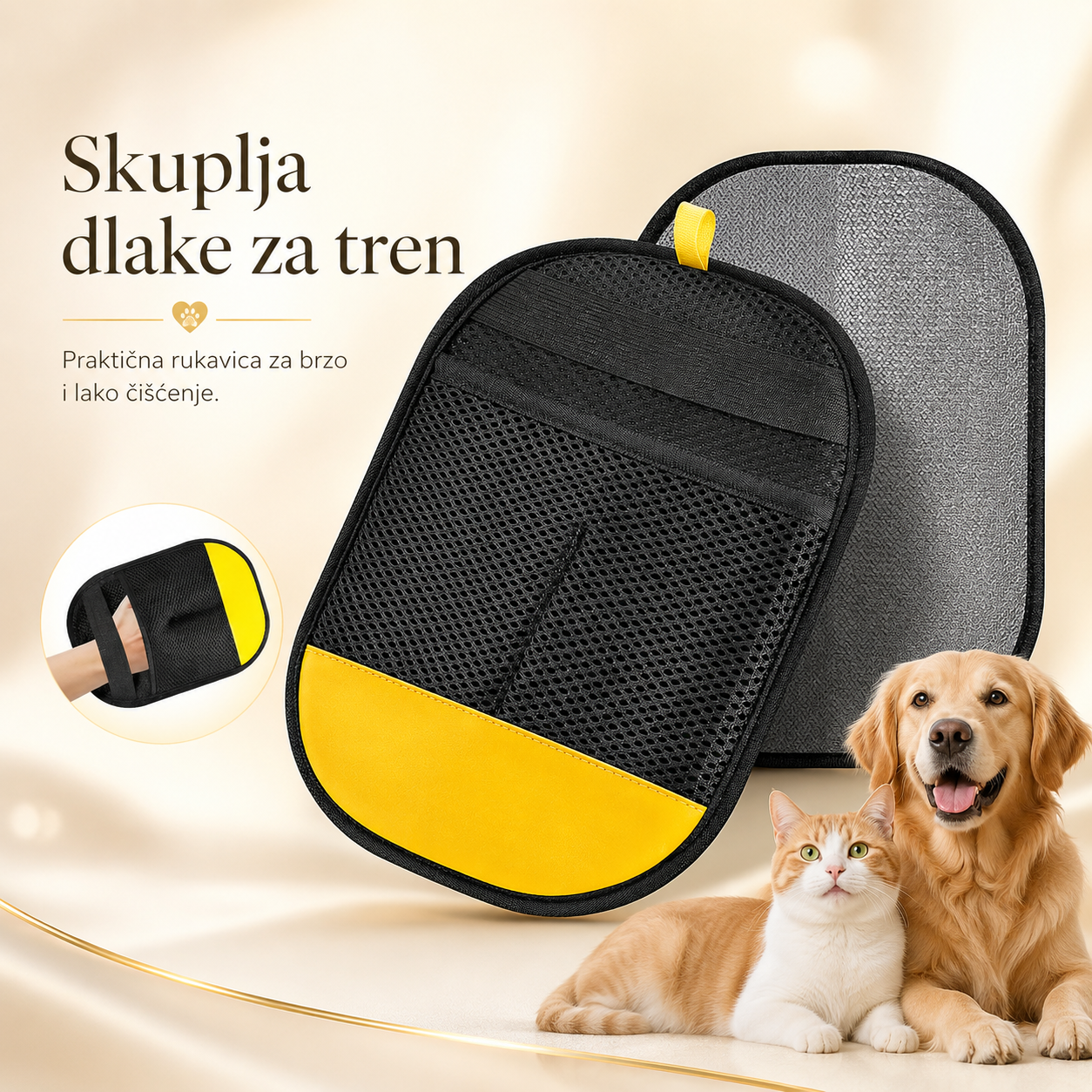 Skidač dlaka 1+1 GRATIS