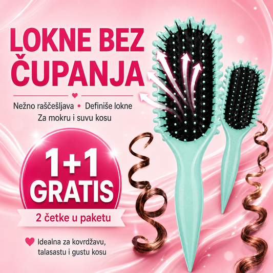 Četka za savršene lokne 1+1 GRATIS