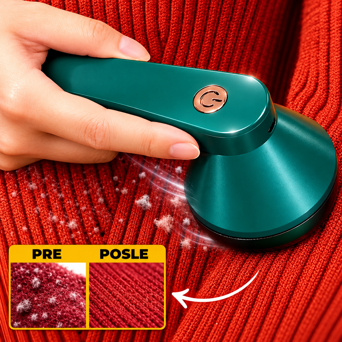 Električni Čistač Odeće od Grudvica i Dlačica