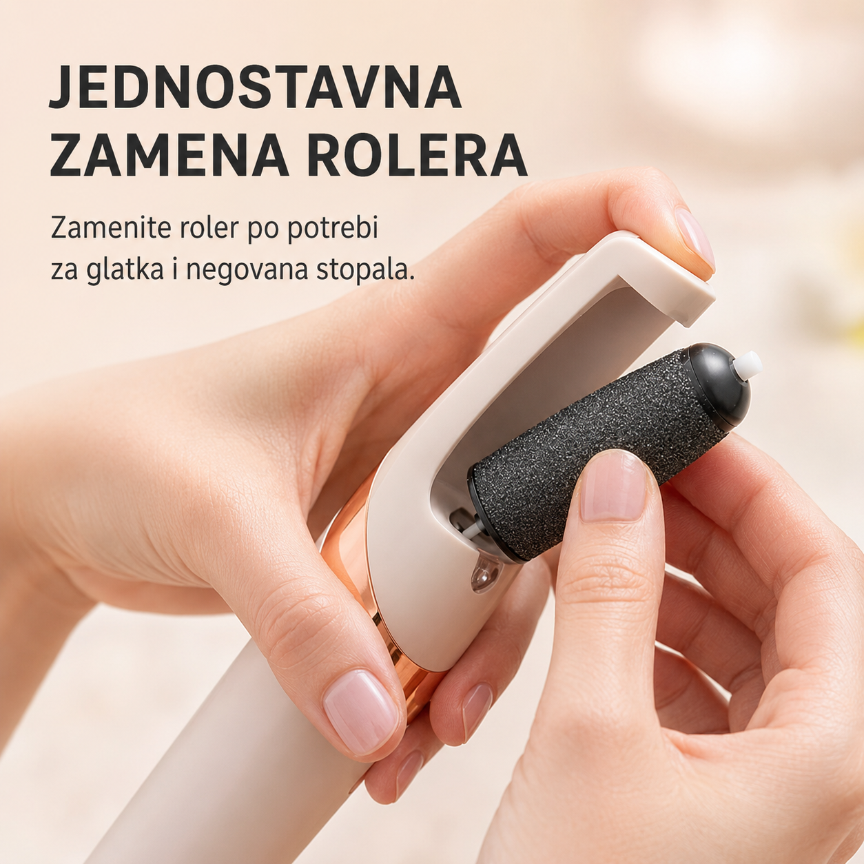 Električna Turpija za Glatke Pete