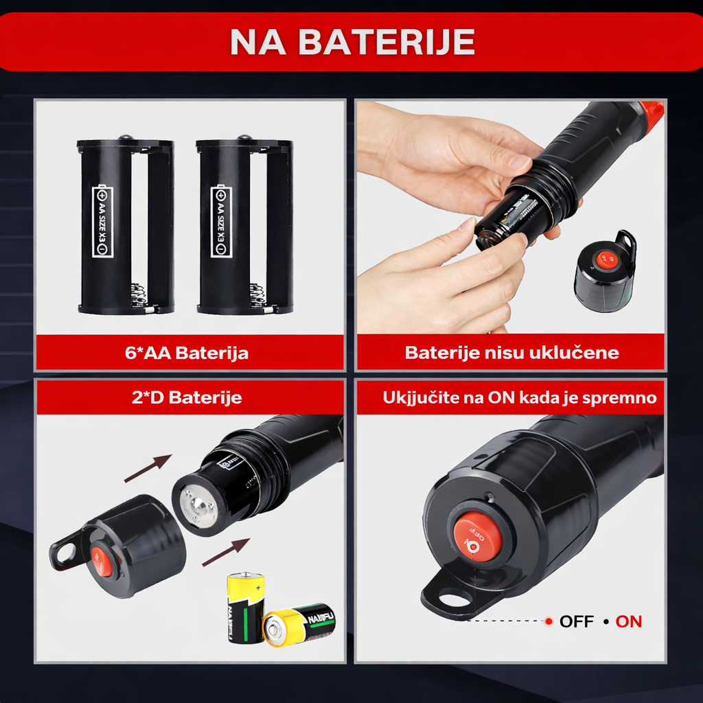 Prenosna baterijska PUMPA za pretakanje tečnosti