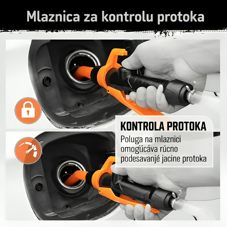 Prenosna baterijska PUMPA za pretakanje tečnosti
