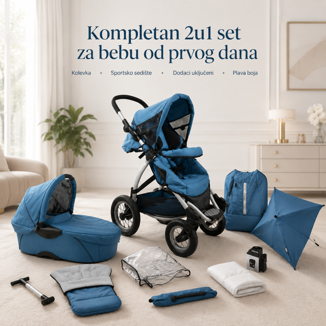 Baby Style Combi 2u1 Kolica za Bebe