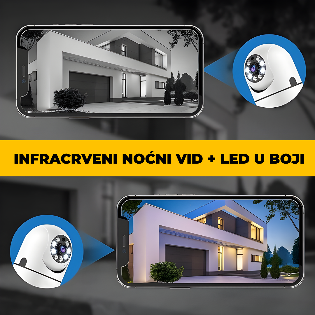 WIFI Sijalica kamera + grlo